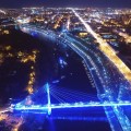 Набережная. Мост Влюбленных. День города 2017.