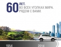 24 мая в ДЦ SsangYong в честь 60 летия бренда, состоится День открытых дверей.