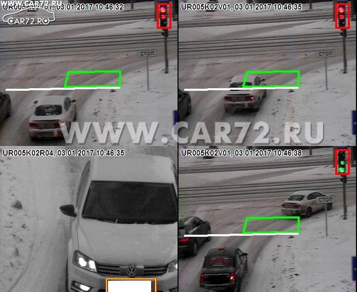 Камеры проезда на красный свет карта