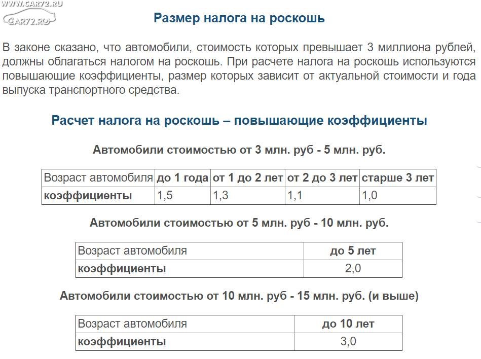 Рассчитать налог на автомобиль калькулятор