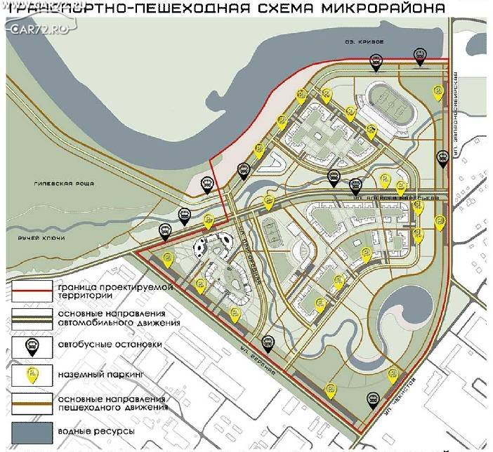 Карта тюмень будущего