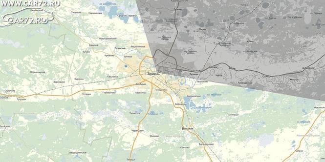 Антипино тюмень карта