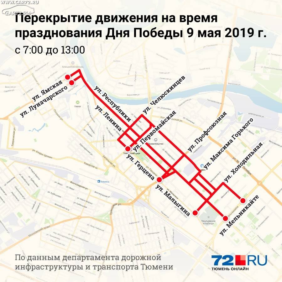 Краснодар где перекрыты дороги. Схема движения в Тюмени 9 мая. Схема перекрытия дорог в Тюмени на 9. Схема перекрытия дорог на 9 мая. 9 Мая перекрытие движения.