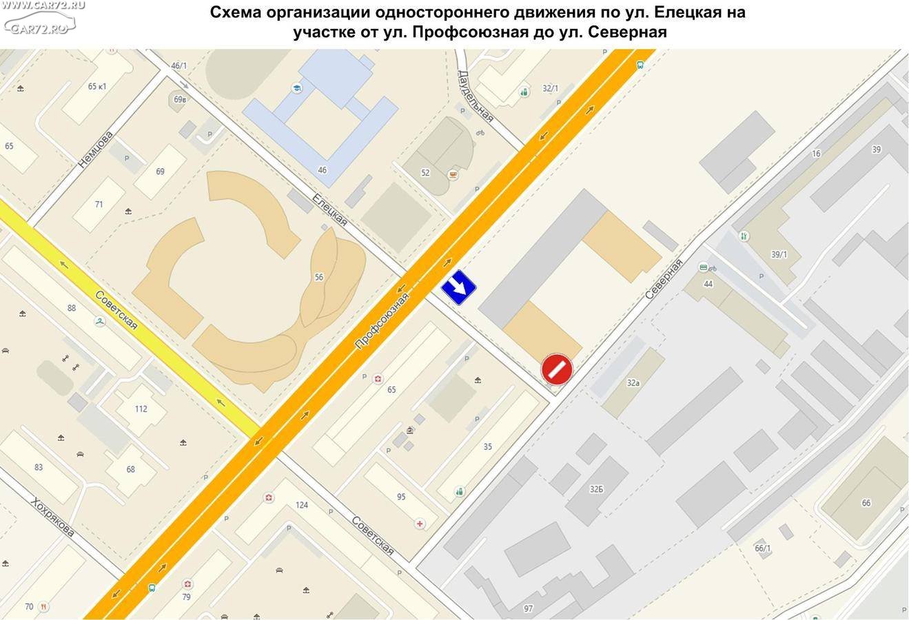Елец ул интернациональная карта