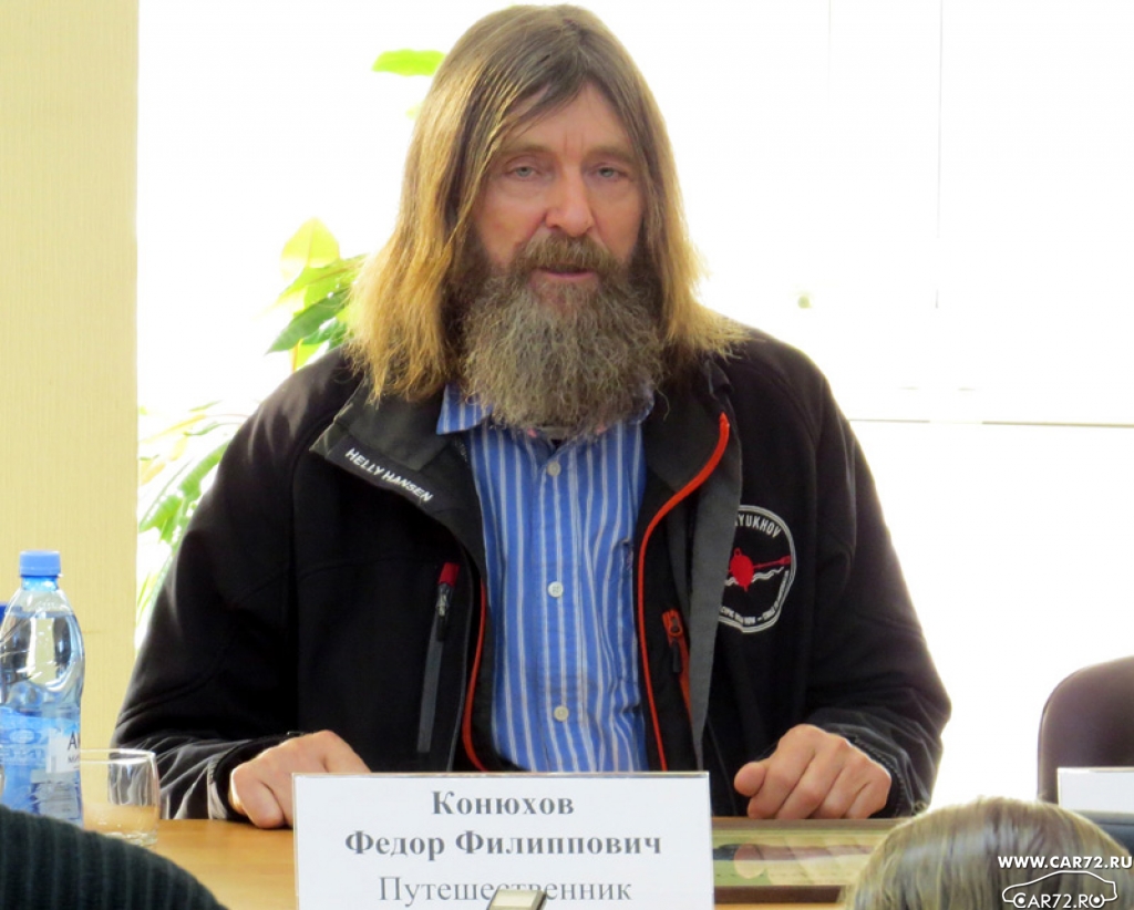 Федор Конюхов побывал в Тюмени и ему подарили «UAZ Patriot»