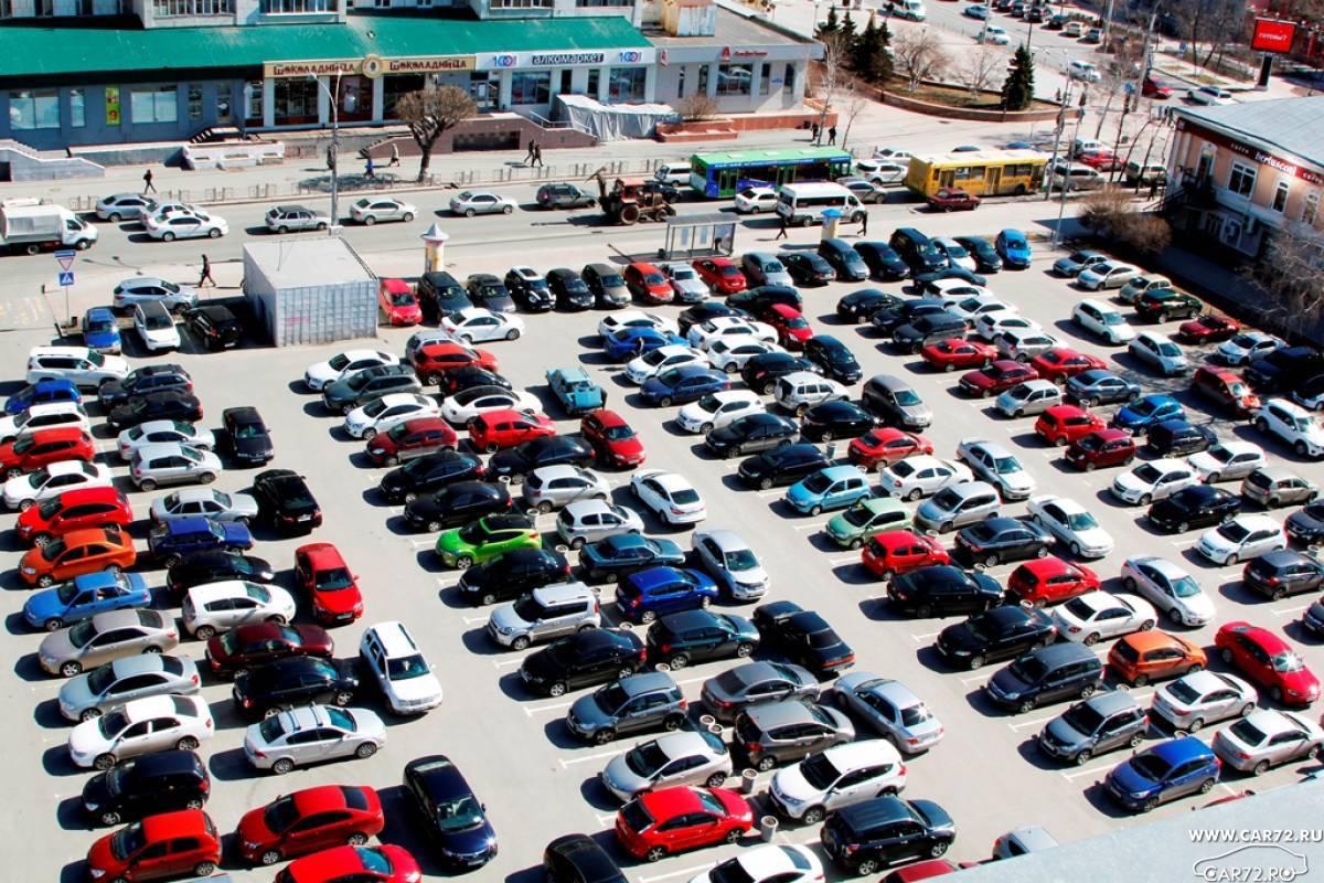 Сколько автомобилей в тюмени