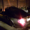 Пьяный водитель в Тюмени врезался в вагон поезда