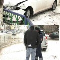 Водитель с поддельными документами сотрудника прокуратуры сбил инспектора ДПС
