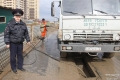 ГИБДД продолжает мероприятия по контролю за выносом грязи на дороги