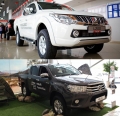 Новые пикапы Mitsubishi L200 и Toyota Hilux дебютировали в Тюмени