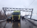 Движение по Совмещенному мосту закрыто из-за аварии