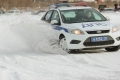 Гонки сотрудников ДПС на патрульных авто на льду Алебашево