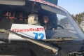 На трассе Тюмень - Ханты-Мансийск размещают хештег #ТрассыбезДТП на лобовых стеклах