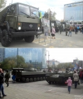 Ночью в Тюмень заедет военная техника
