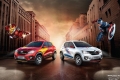 Компания Renault выпустила кроссоверы Kwid в стиле "Мстителей": "Железный человек" или "Капитан Америка"