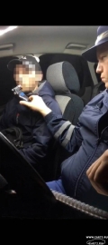 33-летний водитель «Яндекс.Такси» в очередной раз задержан с признаками опьянения