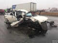 Водитель BMW столкнулся с тремя автомобилями на трассе Тюмень – Омск и погиб
