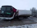 В ДТП с автобусом из Таджикистана погибло 2 человека, 7 пострадало