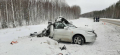 Водитель погиб в ДТП с грузовиком на трассе Тюмень-Ханты-Мансийск