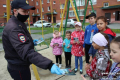 Полиция проводит профилактику ДТП с детьми во дворах