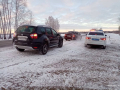 Наряды ДПС оказывают помощь водителям в мороз на федеральных автодорогах