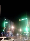 Светофор с дополнительными светодиодными секциями появился в Тюмени