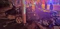 Двое парней на Toyota Mark II въехали в столб на ул. Республики и погибли