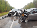 1 человек погиб, 4 пострадали в ДТП на автодороге Тюмень-Боровский-Богандинский