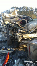 Водитель «Мицубиси» погиб, въехав в стоящий на обочине грузовик