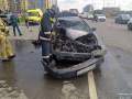 ДТП на Объездной в Плеханово: "Киа" въехал в бетононасос, пассажир погиб.