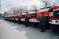 Новые пожарные машины вручили тюменскому управлению МЧС