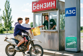 Запретить продажу бензина подросткам!  