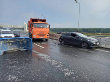 Массовое ДТП на тюменской объездной устроил Kia Ceed 
