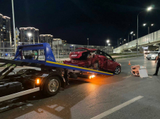 Пьяный водитель на Opel Astra устроил ДТП с пострадавшими на кольце Федюнинского-Монтажников 