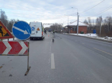 Опять сбили "дорожника" в Тюмени! Прямо на посту ГИБДД на Московском тракте. 