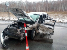 На автодороге Шадринск-Ялуторовск 