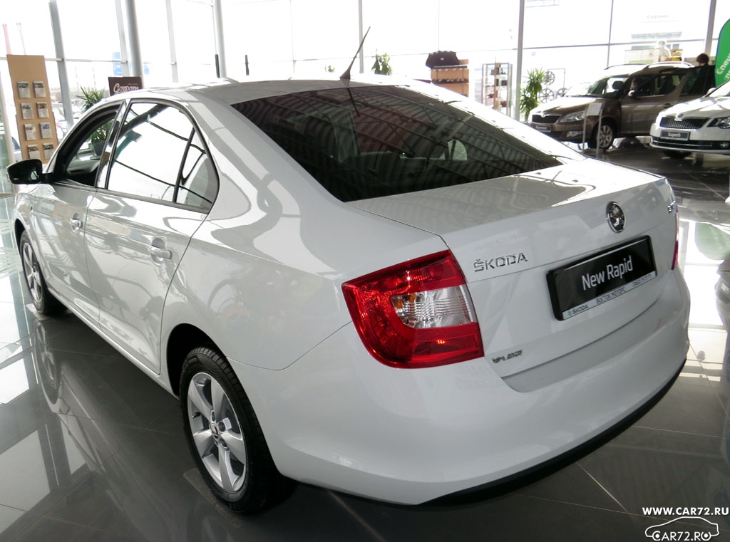 бюджетный лифтбэк skoda rapid