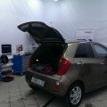 KIA Picanto 21.01.2014_обогрев салона для последующей установки сигнализации