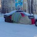 А Вы говорите автозапуск, укутали авто и готово)))