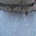 задний бампер без накалдки 