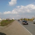 Улица Западно-Сиибирская, дорога между Лесобазой и Чекистов. 