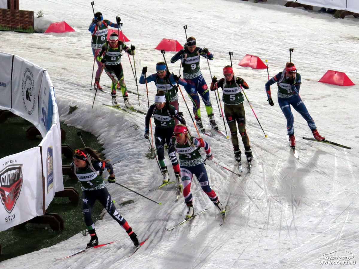 Гонка чемпионов биатлон