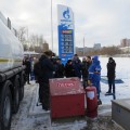 Экскурсия на АЗС "Газпронефть" и в лабораторию на нефтебазе