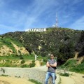 Надпись "Hollywood", засветившаяся во многих фильмах и клипах