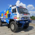 КАМАЗ из команды "KAMAZ-Master" в Тюмени