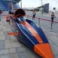 Этот сверхзвуковой автомобиль стоял в самом центре выставки EXPO-2017. Живьем смотрится просто улётно! 