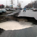 Очередной провал и большая яма на Харьковской-Одесская!