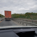 В сентябре был ремонт моста через Иртыш под Тобольском, поэтому больше часа потеряли в пробке, и полчаса на обратном пути.