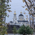 о. Усть-Салда. Здесь речка Салда впадает в Туру. Помимо храма, здесь есть святой источник и купель.