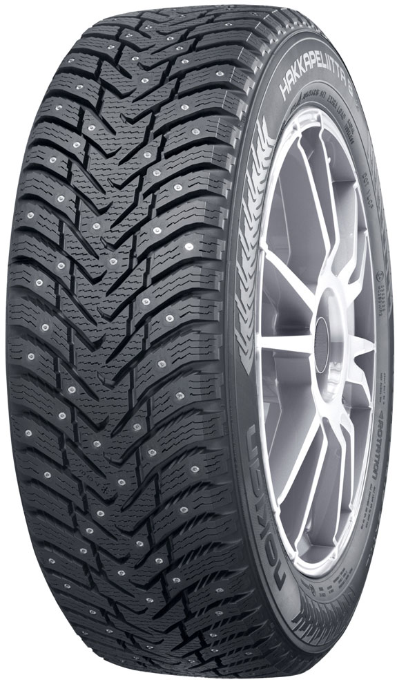 компания Nokian Tyres представляет новую зимнюю шипованную шину Nokian Hakkapeliitta 8